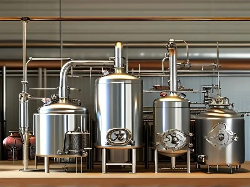 纯粮食酒酿造设备展示