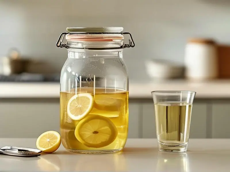 柠檬酒制作材料准备过程