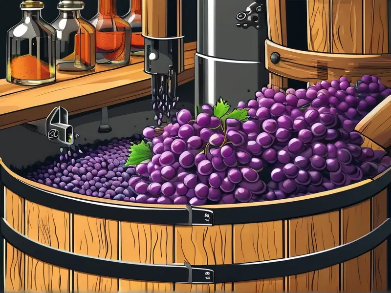 葡萄酒酿制过程图解