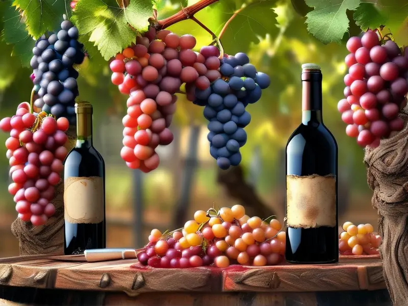 家庭自酿葡萄酒步骤示意图