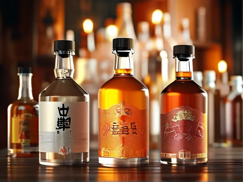 酿造酒和勾兑酒对比图