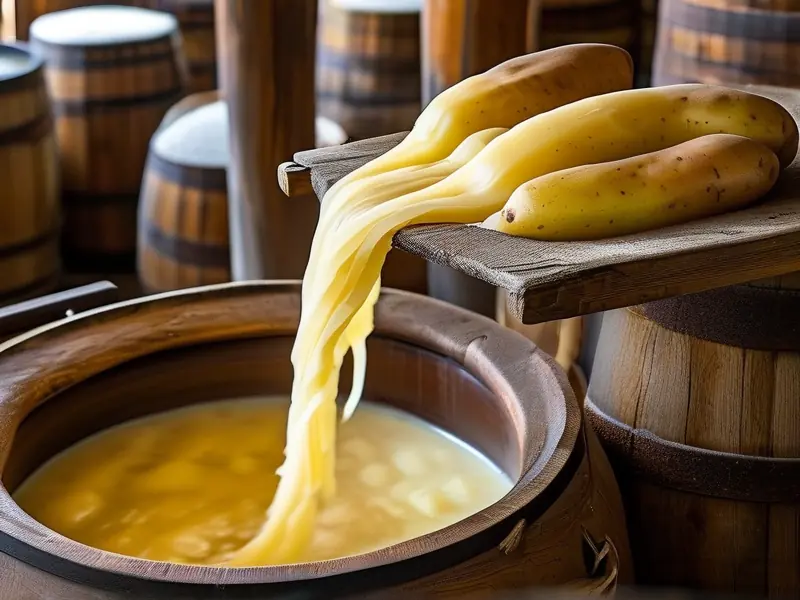 土豆酿酒工艺流程展示