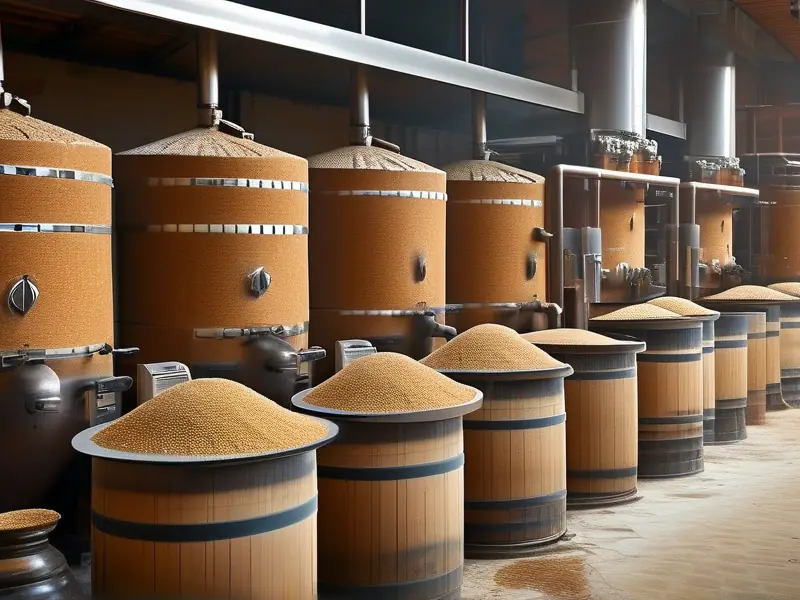 乌麦烧酒传统酿造工艺展示
