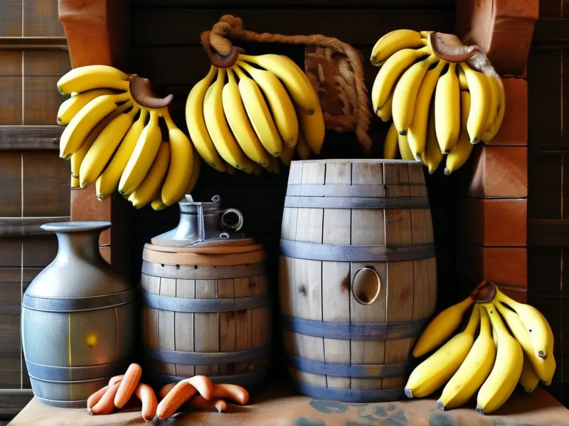 香蕉酒制作过程展示图