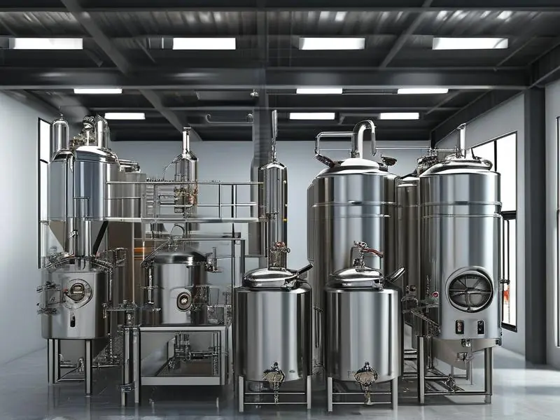 烟台酿酒设备展示与操作场景