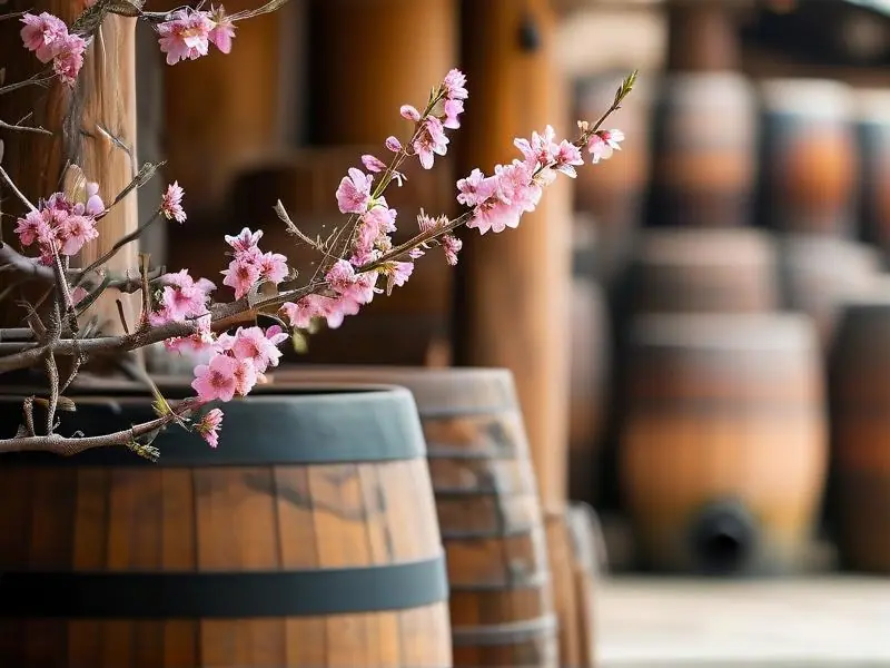 桃花酒酿造材料准备过程实拍