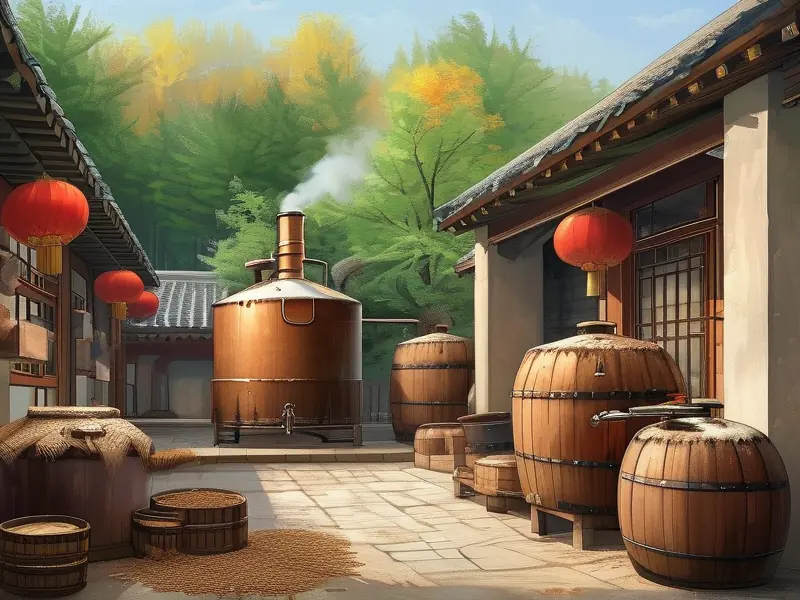 黑龙江传统酿酒工艺实操演示图