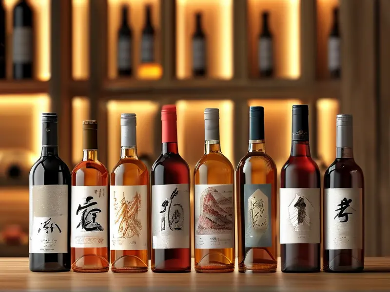 忠孝华酿酒不同规格产品展示