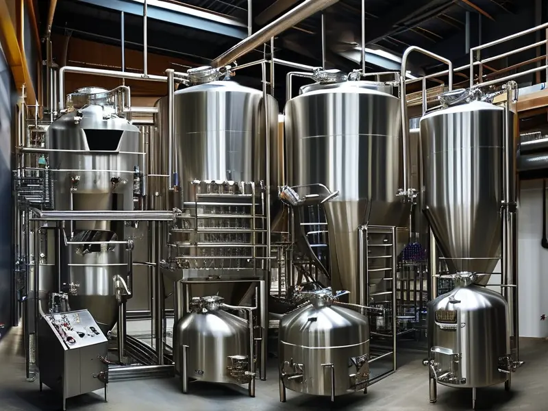 专业制酒设备实景展示