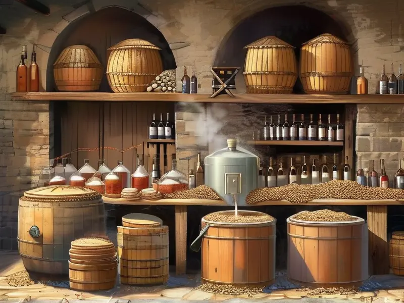 家庭自酿白酒的制作过程