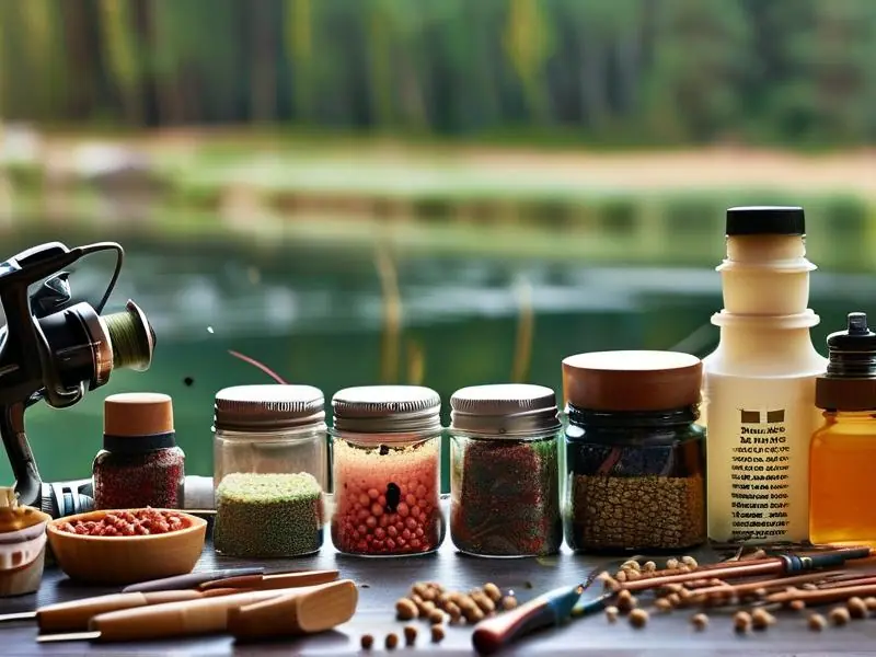 自制酒米打窝料制作过程实拍