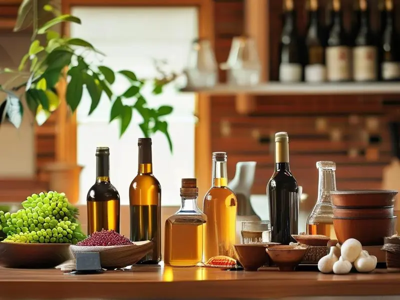 家庭自酿美酒原料与工具展示