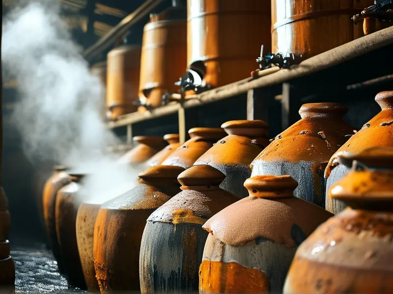 12987酱酒传统酿造工艺现场实拍