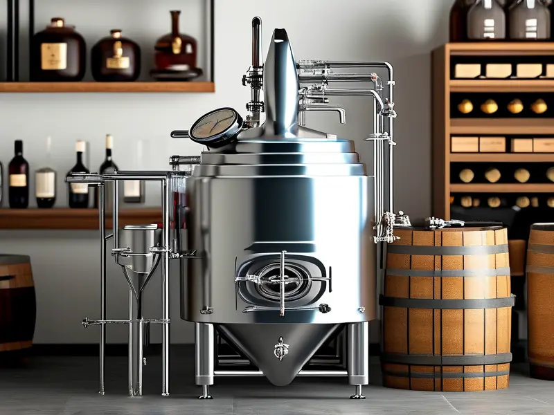 300斤小型酿酒设备实际操作场景