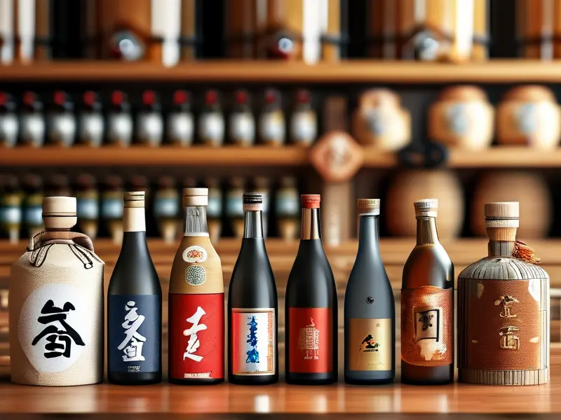 52度粮食酿造酒种类展示