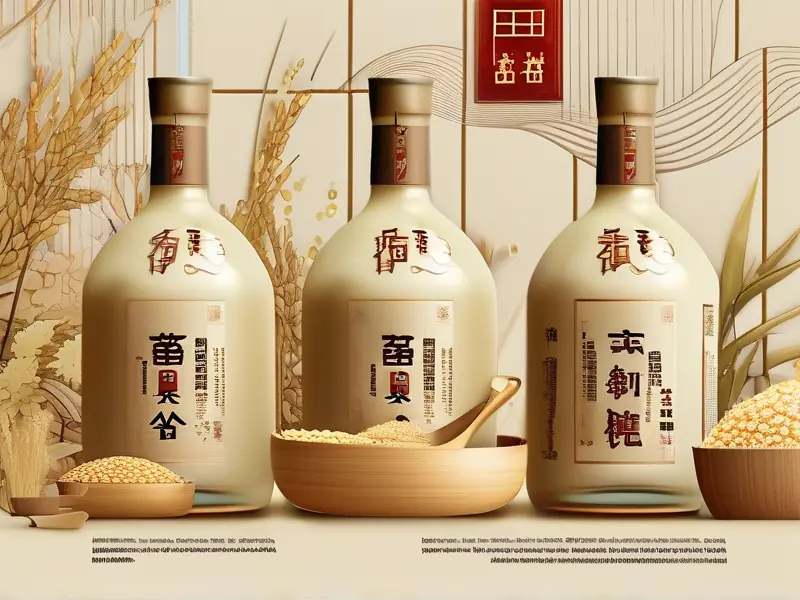 白酒酿造常用粮食配料图示