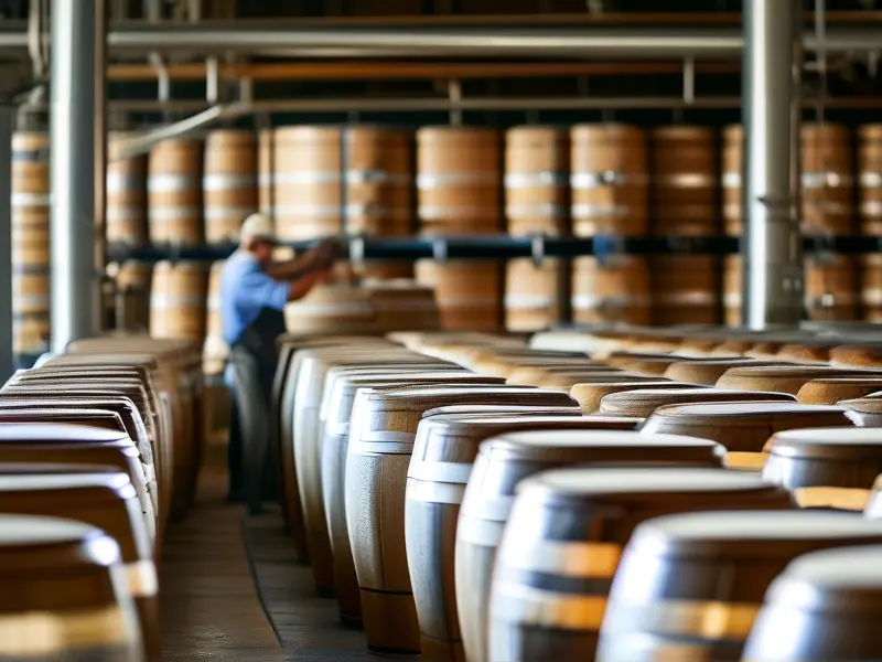 白酒酿酒厂家生产车间实景