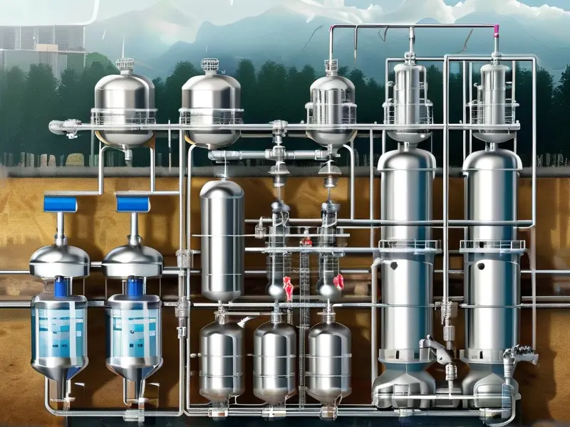 白酒酿造废水处理工艺流程示意图