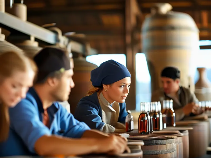 白酒酿造技术培训现场教学