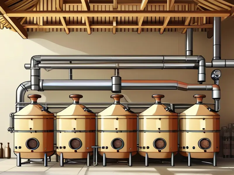 白酒酿造工艺流程示意图