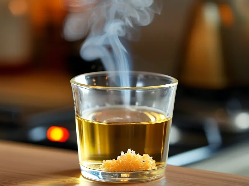 白酒加热至微沸状态示意图