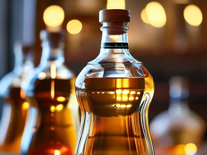 纯粮白酒与勾兑酒对比鉴别图