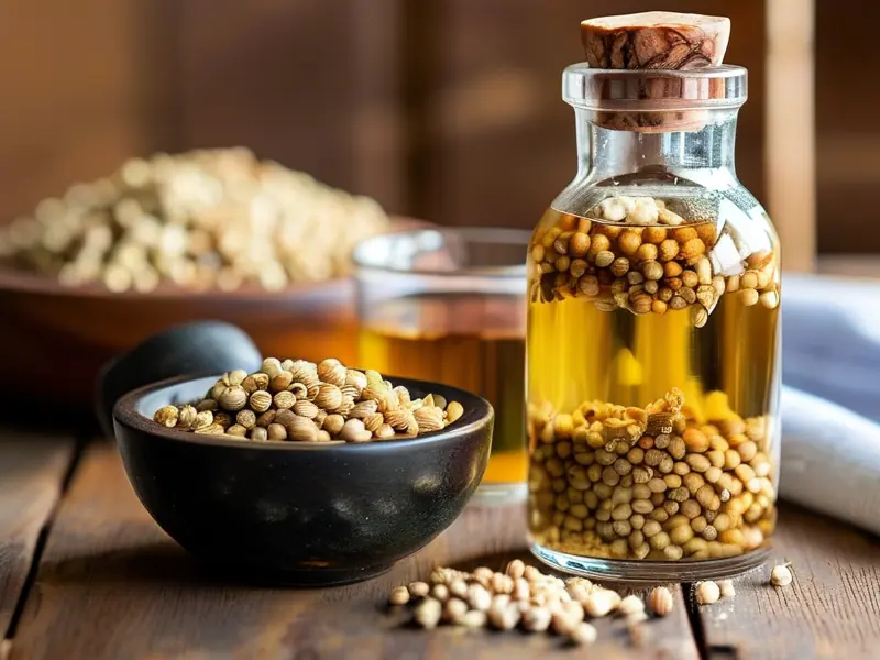 白芷泡酒制作过程展示