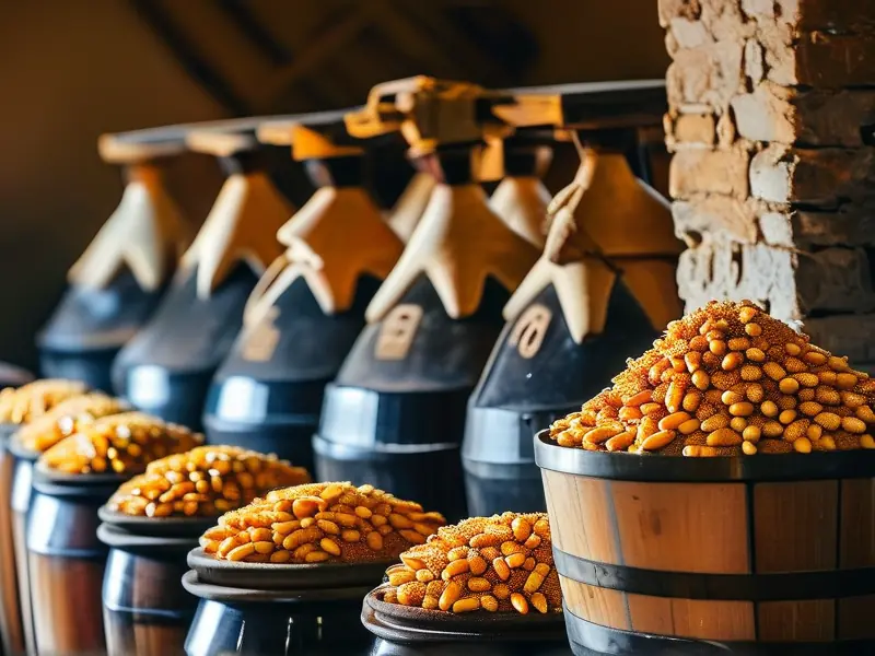 包谷酒酿造工艺流程图解