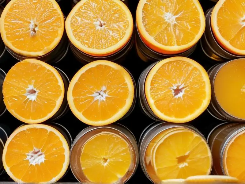 橙子酒制作原料准备过程