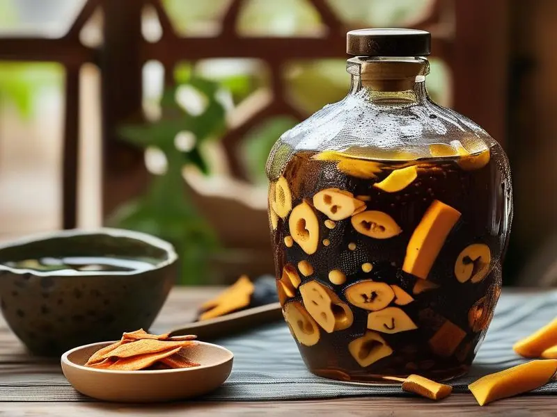 陈皮酒制作过程展示