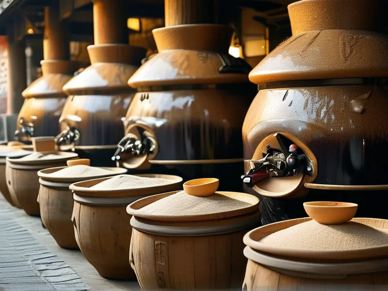 川法小曲酿酒工艺现场操作