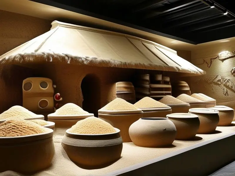 传统大曲酒酿造工艺流程示意图