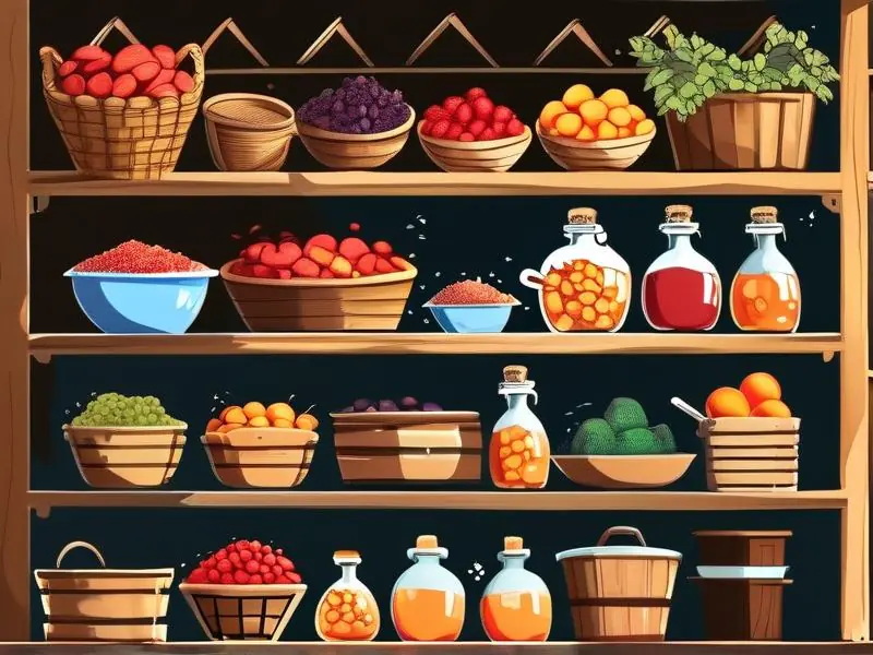 传统果酒制作过程实拍图