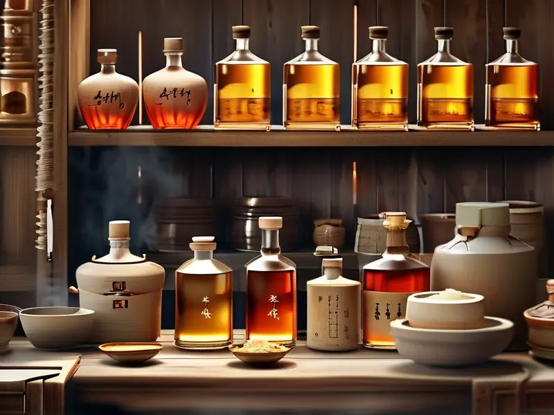 纯粮白酒勾兑技术实际操作场景