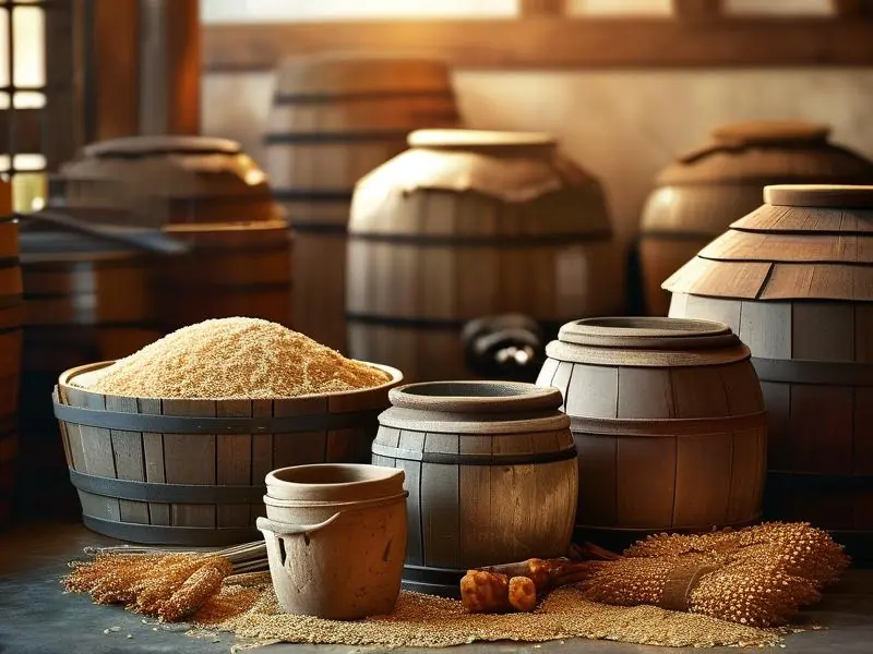 纯粮白酒传统酿造工艺现场实拍