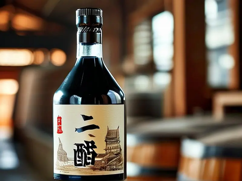 纯粮食酿造白酒编号特写