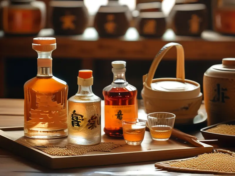 纯粮食酿造的高度白酒品牌展示