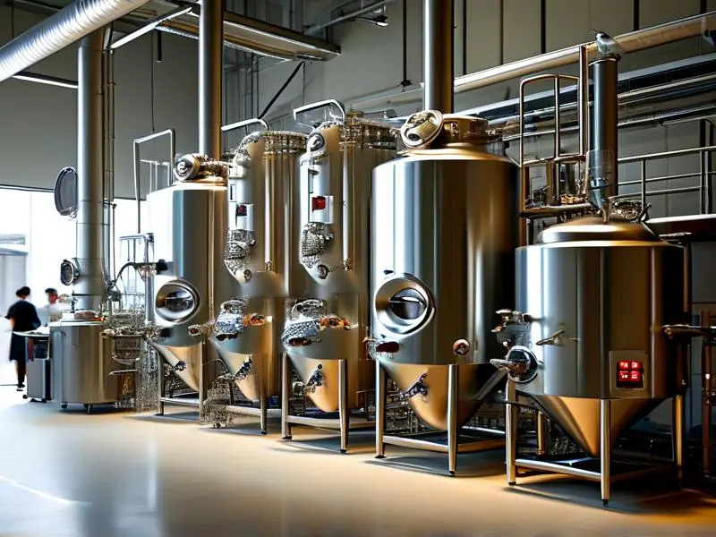 纯米酒酿酒设备展示