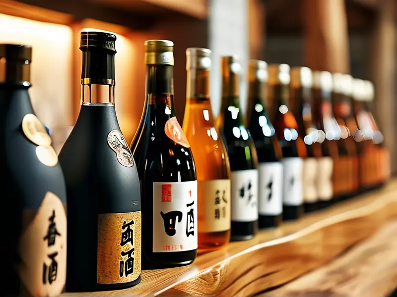 优质纯粮酿造白酒展示