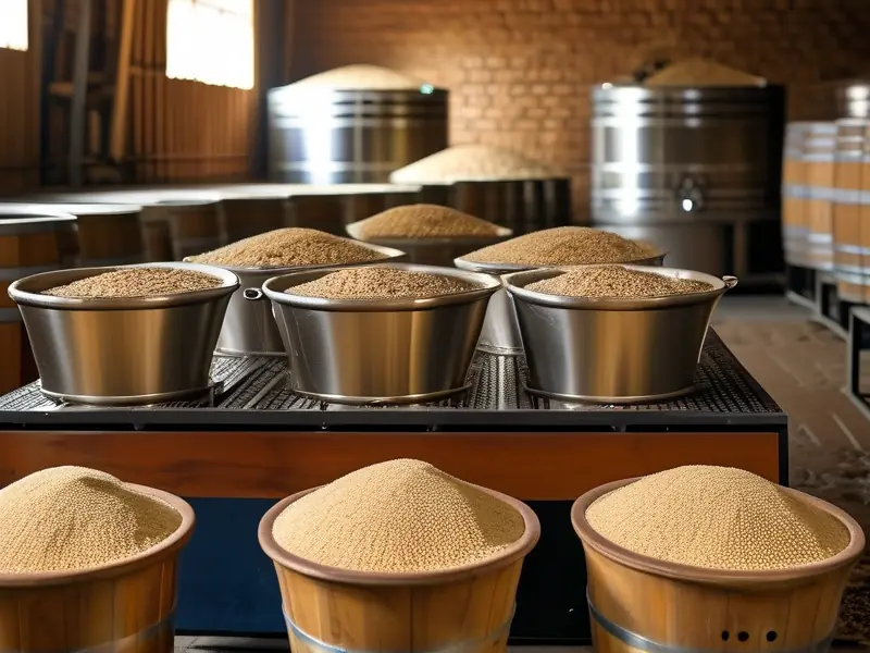 稻谷酿酒发酵过程视频截图