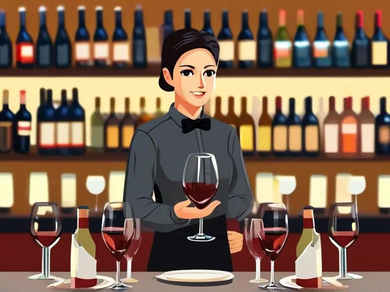 专业点酒水服务流程示意图
