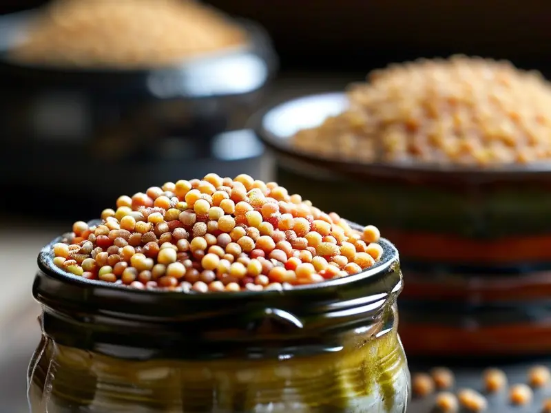 钓鱼酒米制作过程展示