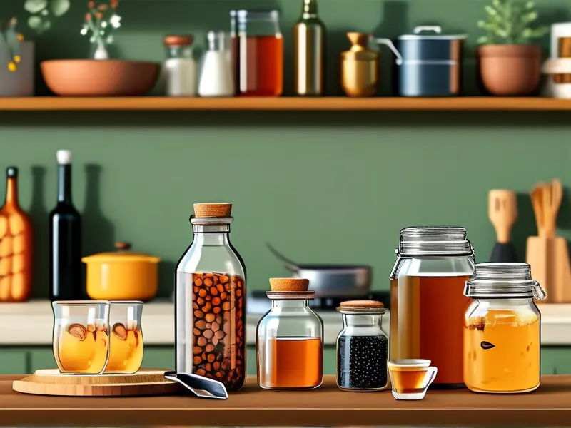 家庭低度酒酿造工艺流程示意图