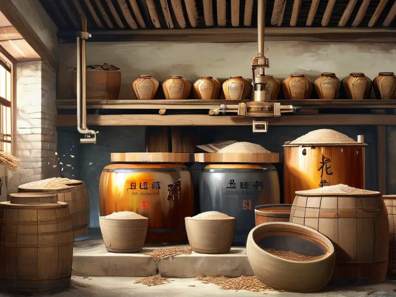 冬酿酒制作过程展示