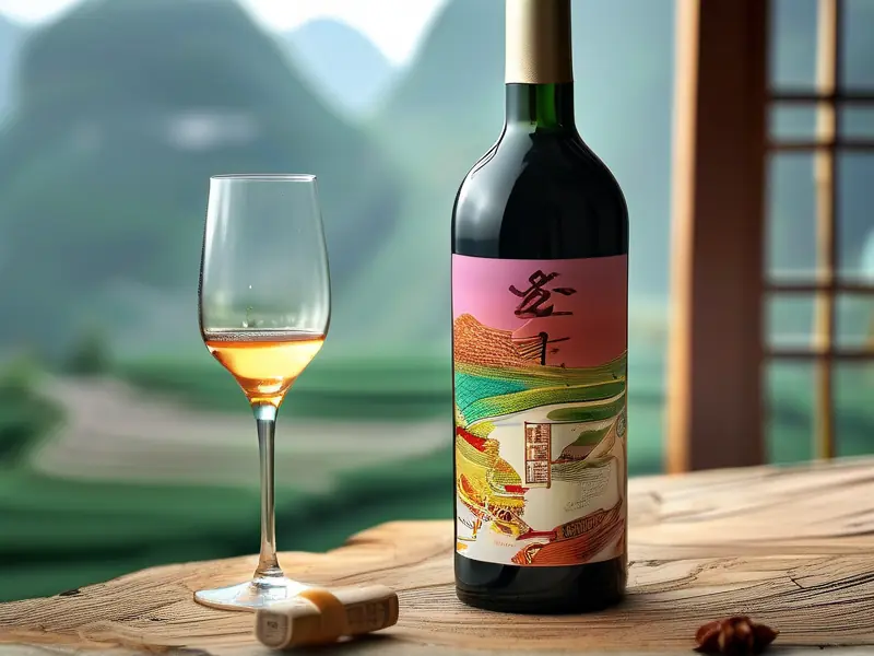 多彩贵州酒产品展示及原料特写