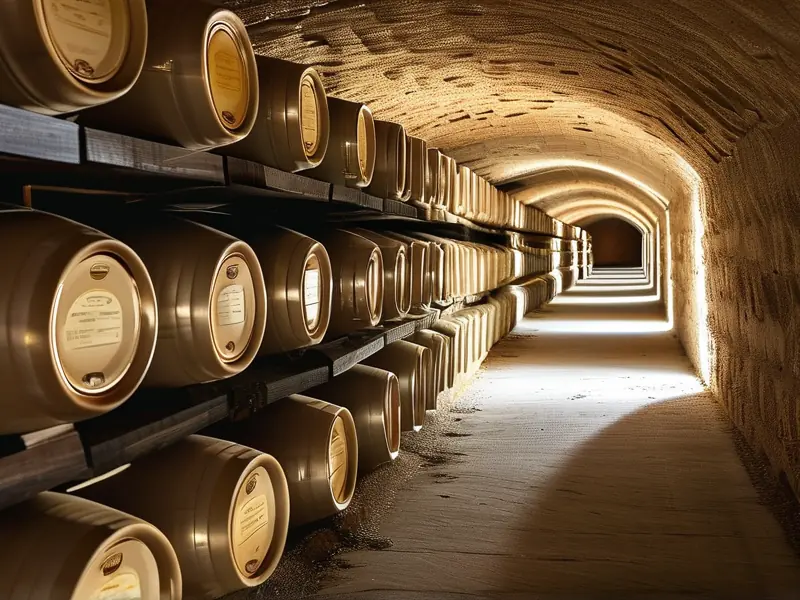 高度白酒储存环境展示