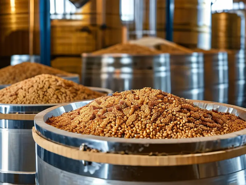 高粱酒酿造过程示意图