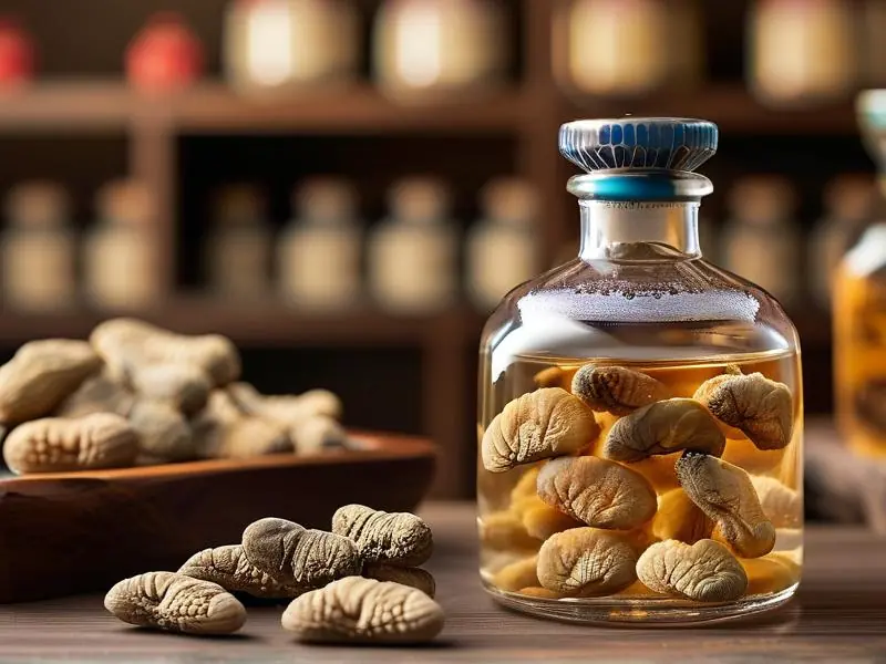 蛤蚧泡酒制作过程实拍图