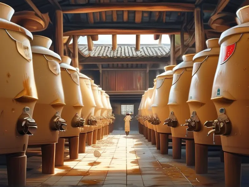 固态白酒传统发酵工艺过程展示