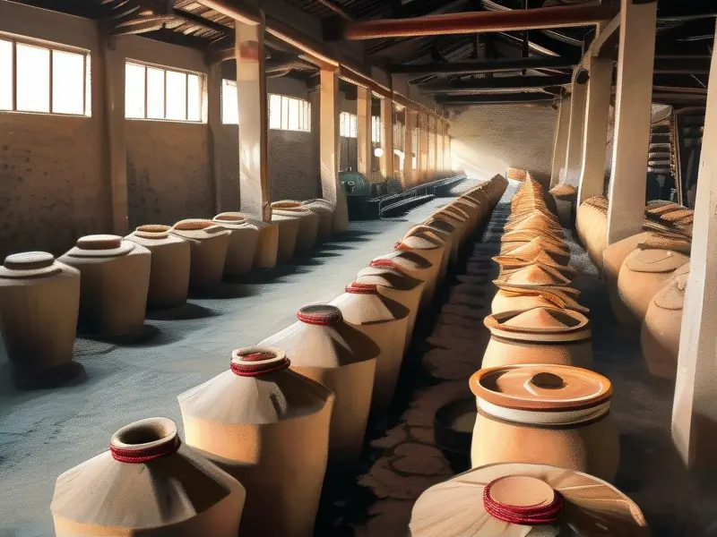 固态纯粮酿造白酒工艺流程